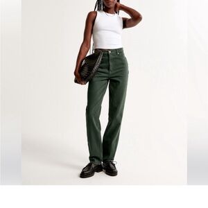 Abercrombie 90s straight high rise jeans